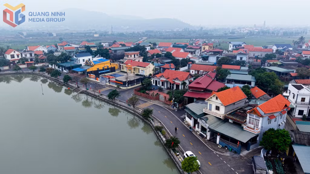 Một góc đô thị phường Đông Triều.
