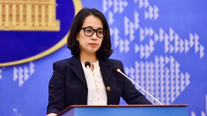 Người phát ngôn Bộ Ngoại giao Việt Nam Phạm Thu Hằng. (Ảnh: Bộ Ngoại giao)