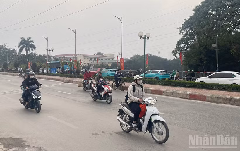 Dự báo khu vực Hà Nội có mưa vài nơi; trời rét. (Ảnh minh họa: Đ.T)