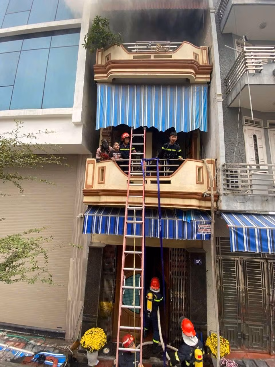 Hiện trường vụ cháy. Ảnh: Công an Hải Phòng