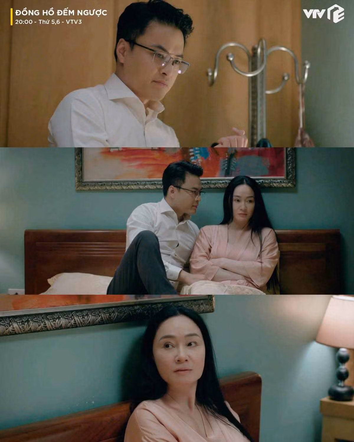 Quách Thu Phương đăng ảnh trong phim cùng Hồng Đăng. Ảnh: Nhà sản xuất
