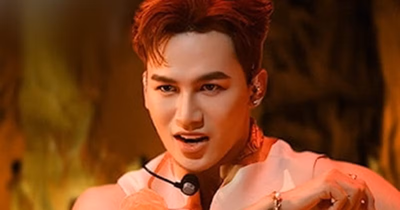 Trước khi trưng trổ tài năng nhảy giúp đội Quân A.P an toàn vào Livestage 4, Ali Hoàng Dương có phần mờ nhạt ở Anh trai say hi. Ảnh: Chụp màn hình