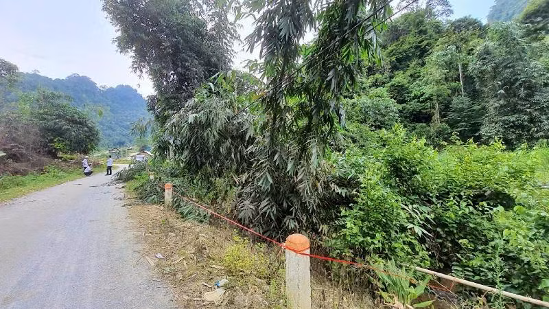 Khu vực xảy ra tai nạn thuộc thôn Mường Lum, xã La Pán Tẩn, huyện Mường Khương, tỉnh Lào Cai.