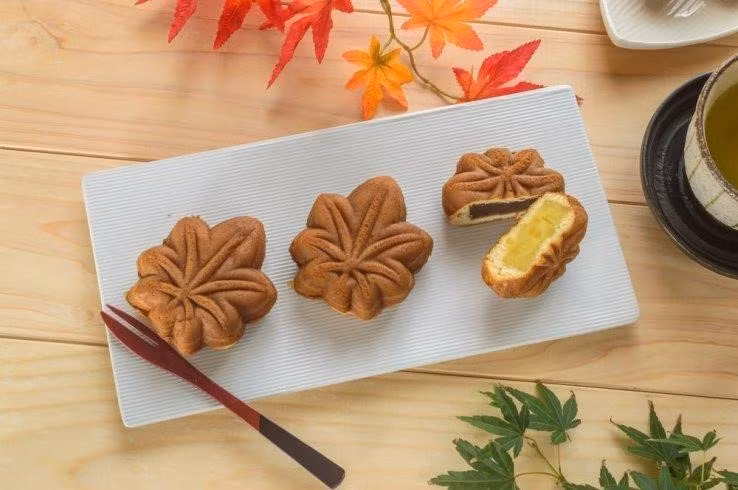 Bánh Momiji manju