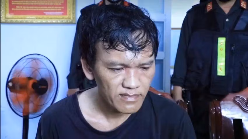 Nghi can Bùi Minh Trọng. Ảnh: CA.