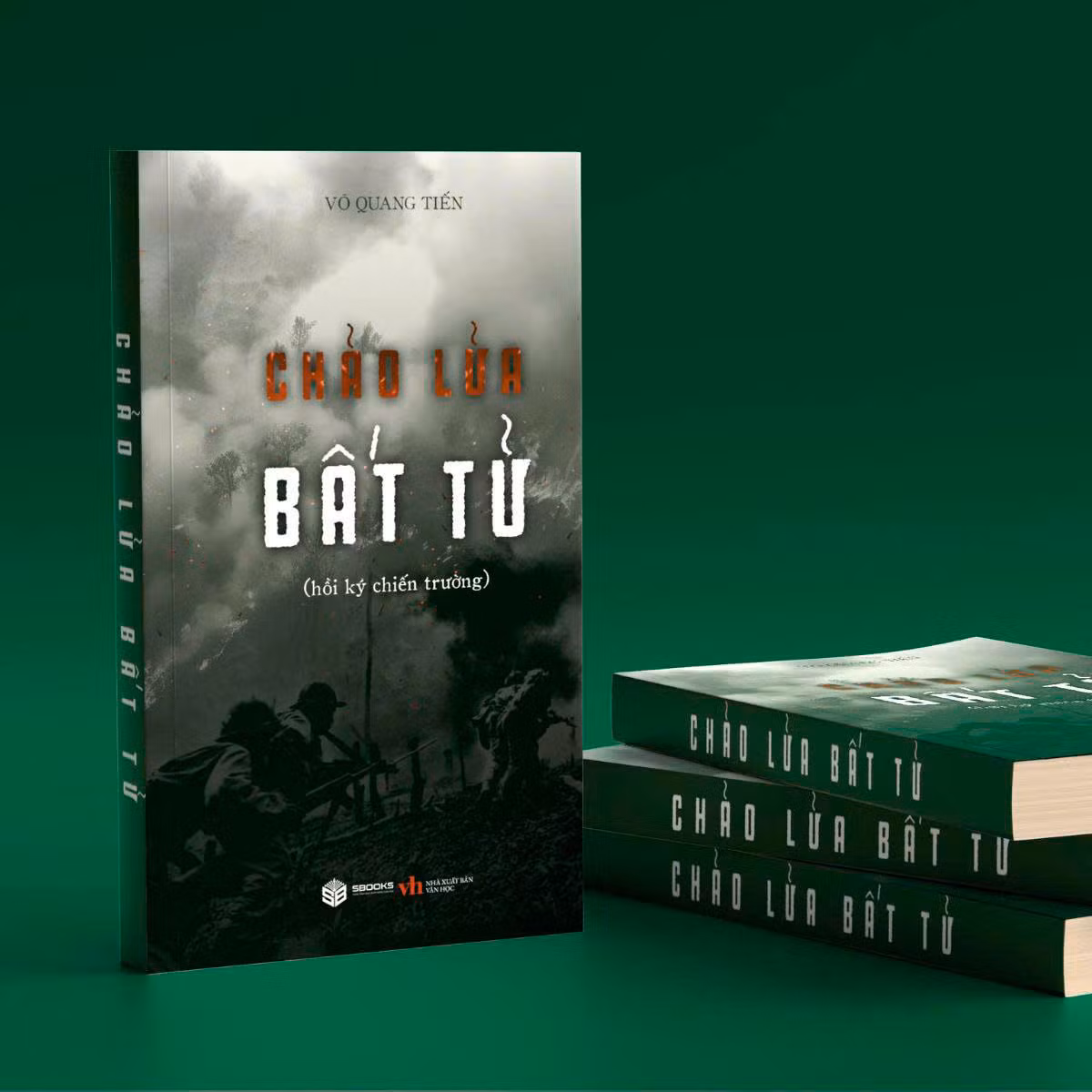 Tác phẩm "Chảo lửa bất tử (Hồi ký chiến trường)".