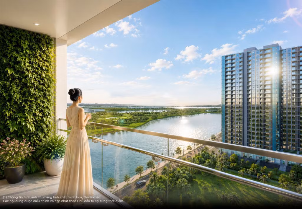 The Sunrise Bay sở hữu “tầm view triệu đô” nhìn ra vịnh di sản và sân golf.