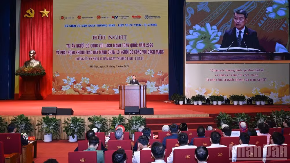 Quang cảnh hội nghị. (Ảnh: TRẦN HẢI)