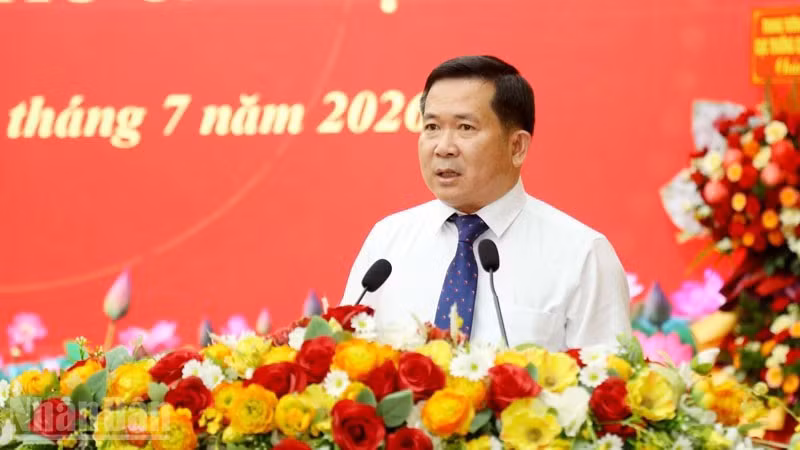 Tân Phó Bí thư Tỉnh ủy An Giang Đinh Văn Nơi.
