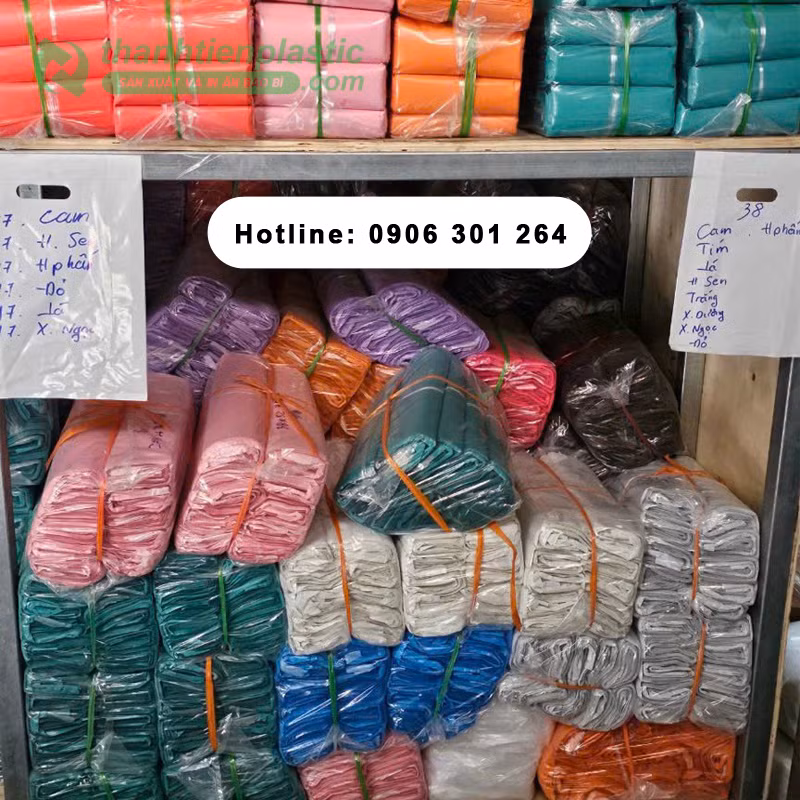 Túi niêm phong in logo giá rẻ Thành Tiến Plastic