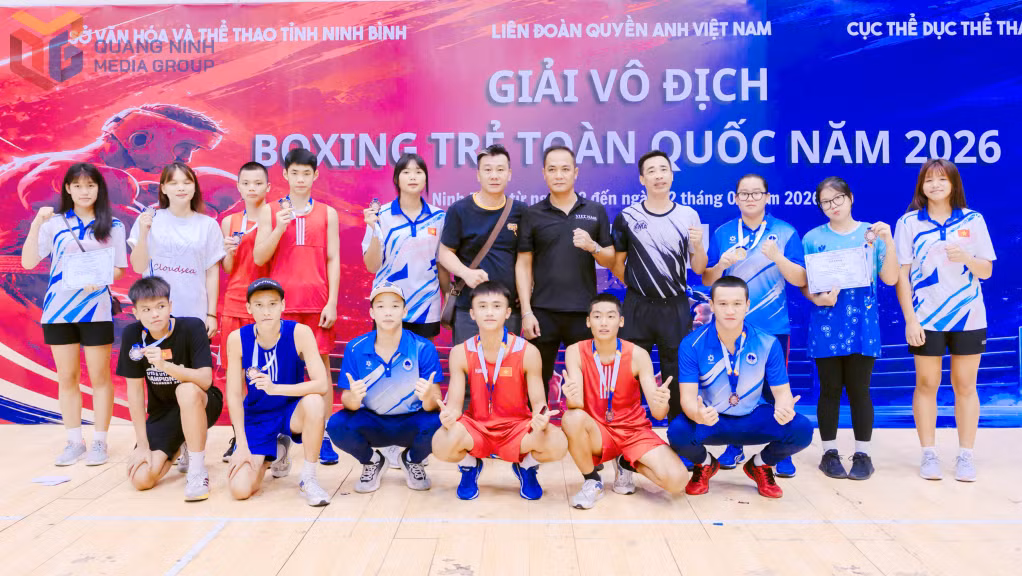 Đội Boxing Quảng Ninh giành 11 huy chương tại giải.