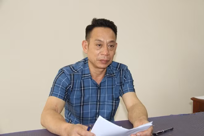 Danh tính tài xế ôtô tông 2 người rồi bỏ trốn là Nguyễn Văn Thắng. Ảnh: Công an Lào Cai