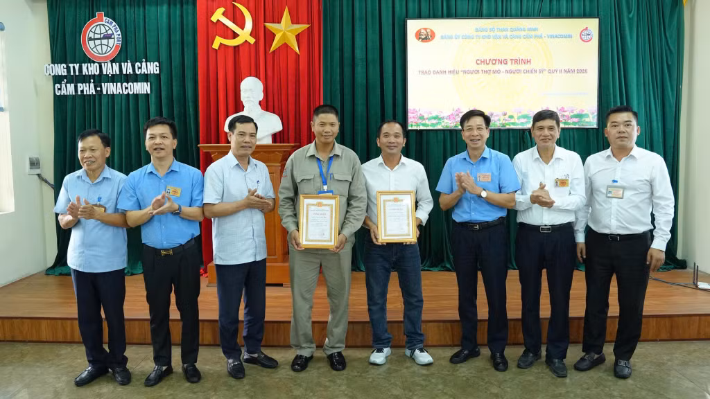 Người Thợ mỏ - Người Chiến sĩ Lê Anh Tuấn trong chương trình vinh danh tháng 6/2026