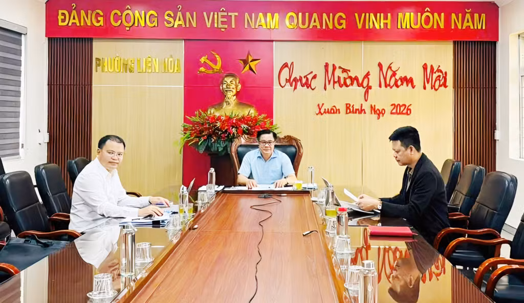 Lãnh đạo phường Liên Hòa tham dự phiên họp lần thứ 32 của Ban Chỉ đạo quốc gia về chống khai thác hải sản vi phạm quy định IUU.
