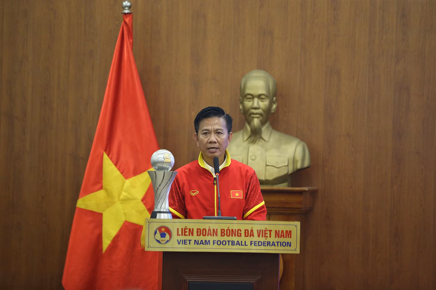 HLV Hoàng Anh Tuấn tự hào với những gì đã làm được cùng U23 Việt Nam