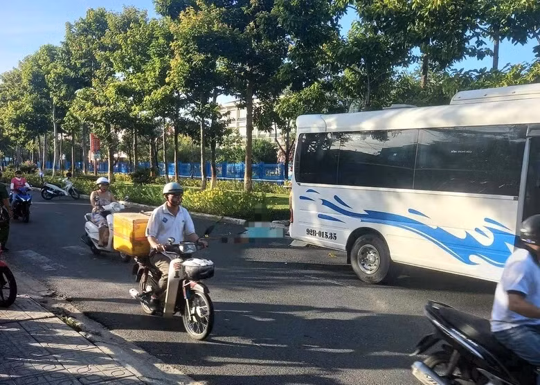 Hiện trường vụ việc. Ảnh: T.Đ