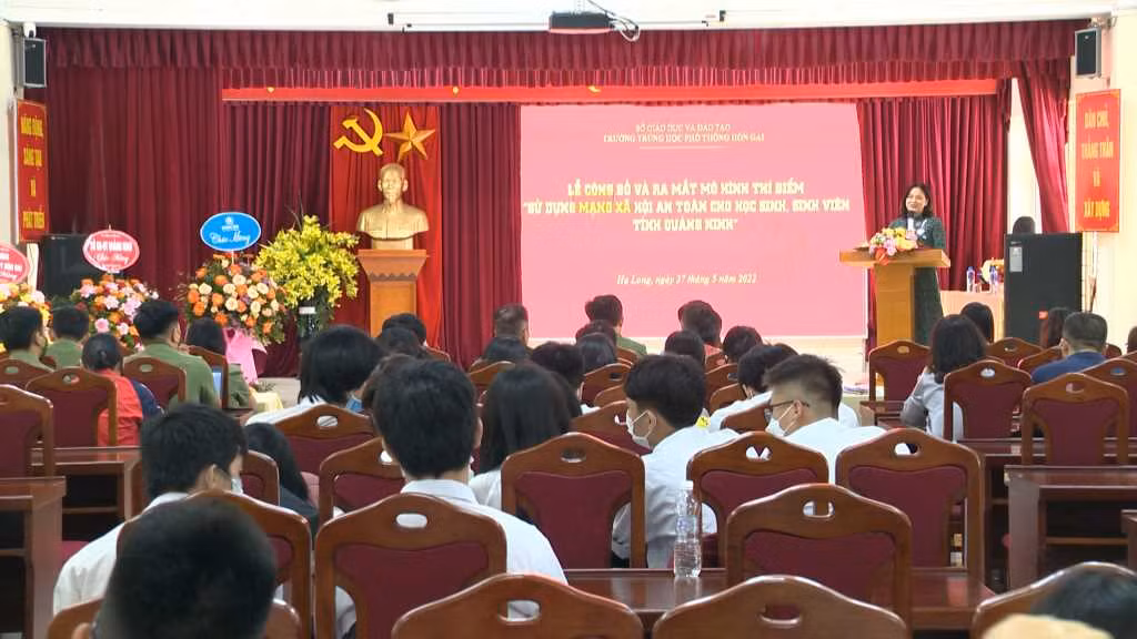 Quang cảnh buổi lễ.