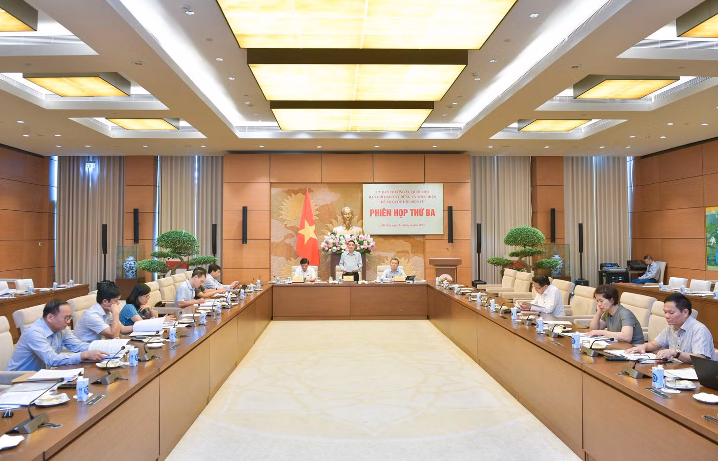 Toàn cảnh phiên họp. Ảnh: quochoi.vn