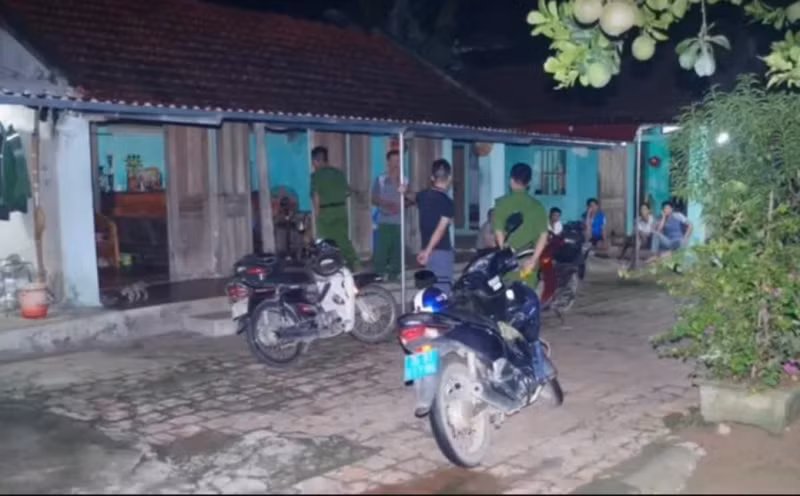Ngôi nhà - nơi xảy ra vụ việc.