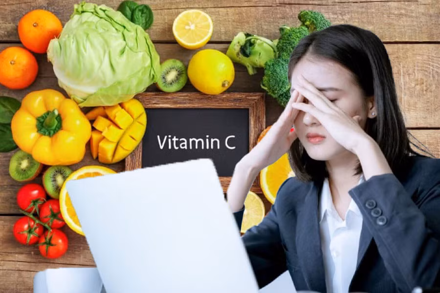 Vitamin C hay axit ascorbic, là một chất dinh dưỡng mạnh mẽ đóng vai trò quan trọng trong việc duy trì sức khỏe tổng thể của chúng ta. Đồ họa: Ngọc Thùy