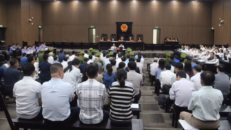 Phiên xét xử sơ thẩm vụ án Tập đoàn Phúc Sơn.