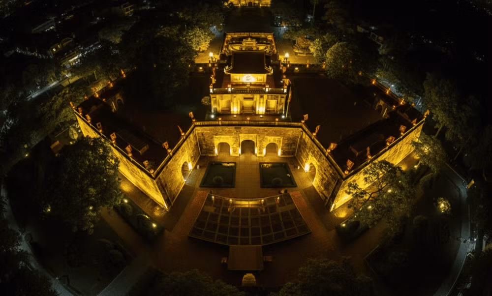 Tour đêm Hoàng Thành là một sự kiện văn hóa, giúp hồi sinh ký ức về kinh thành Thăng Long trong lòng người dân và du khách. Ảnh: Internet