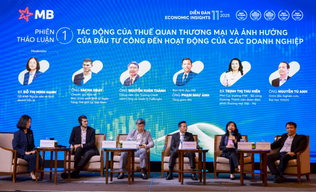 Diễn đàn MB Economic Insights 2025 - Nơi tri thức kinh tế gặp gỡ hành động thực tiễn ảnh 4