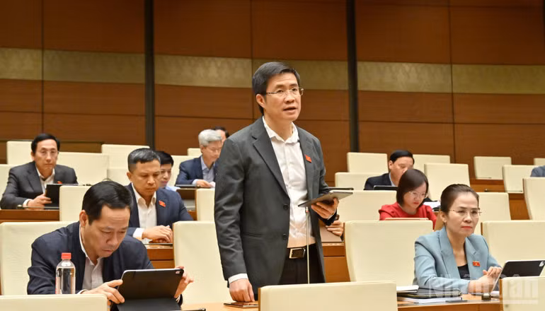 Đại biểu Quốc hội Hoàng Minh Hiếu. (Ảnh: DUY LINH)