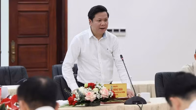 Vụ trưởng Vụ Chính quyền địa phương, Bộ Nội vụ Phan Trung Tuấn. (Ảnh: VGP)
