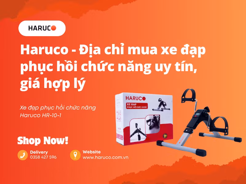 Haruco - Địa chỉ mua xe đạp phục hồi chức năng uy tín, giá hợp lý ảnh 1