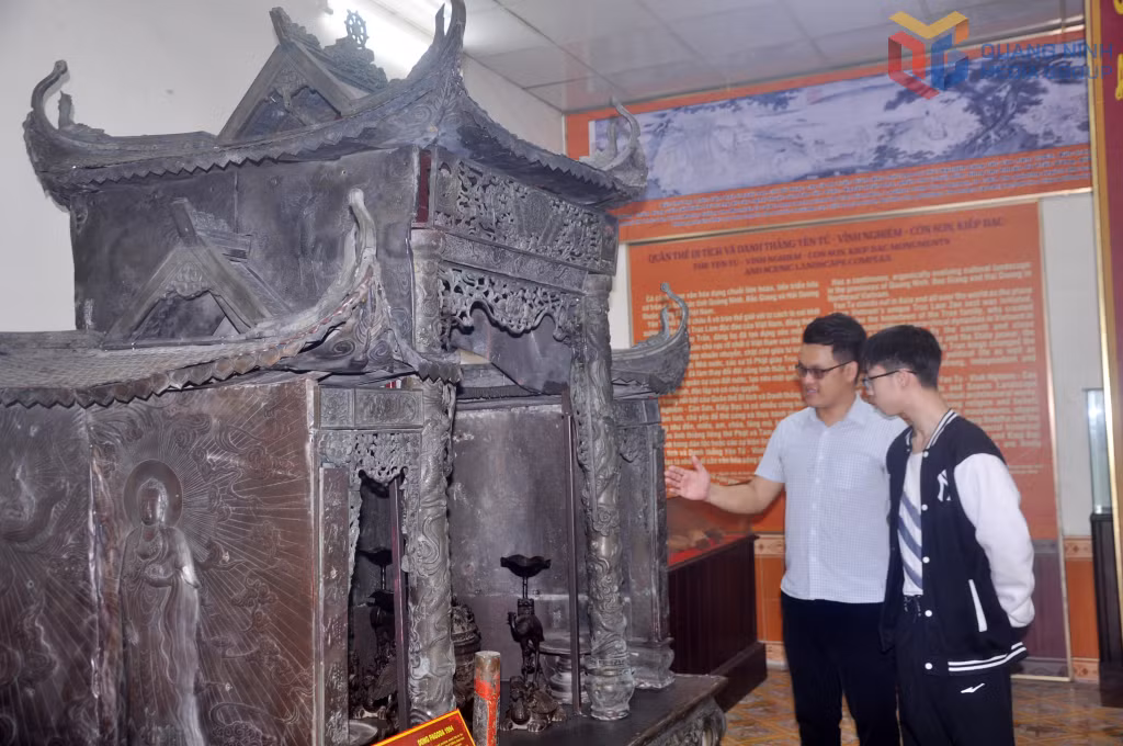 Ngôi chùa Đồng năm 1993 mới được phục dựng lại tương đối nguyên vẹn.