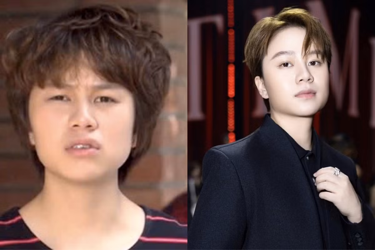 Tạo hình của Bảo Hân (trái) trong vai Ánh Dương - con gái út của ông Sơn. Dương mang phong cách tomboy, thích chơi game, luôn thẳng thắn với cảm xúc của mình. Cô cũng sẵn sàng bảo vệ hai chị gái trước mọi biến cố.