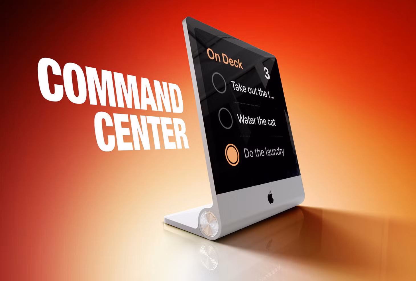 Command Center đánh dấu bước tiến lớn của Apple vào thị trường nhà thông minh. Ảnh: Macrumors