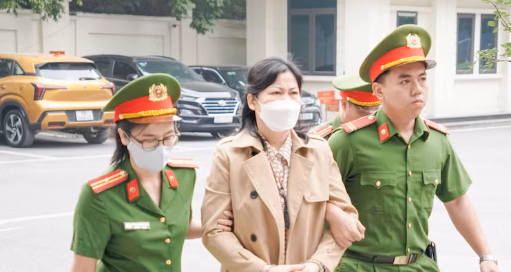 Bị cáo Trịnh Thị Thúy Nga. Ảnh: CTV