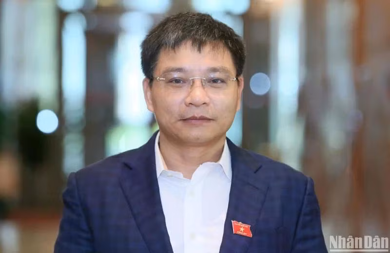 Bộ trưởng Tài chính Nguyễn Văn Thắng. (Ảnh: DUY LINH)