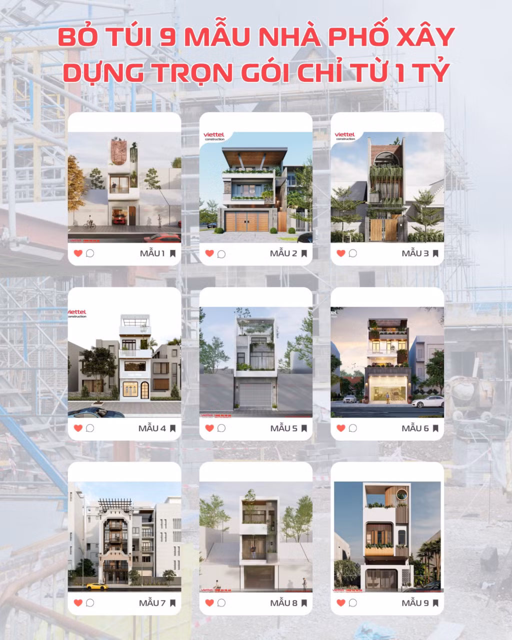 Khám phá các thiết kế nhà phố trọn gói với ngân sách từ 1 tỷ đồng
