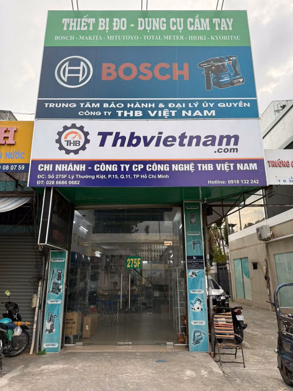 Showroom của THB Việt Nam tại chi nhánh Hà Nội.