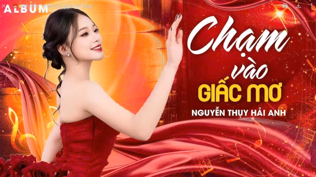 Album “Chạm vào giấc mơ”.