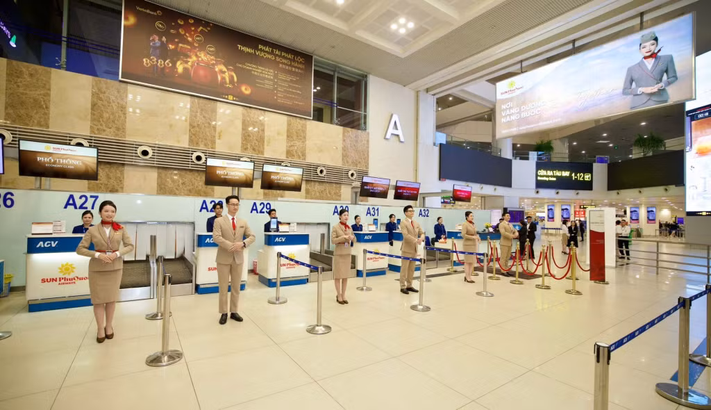 Hành khách có thể hẹn check-in trước khoảng 1 giờ