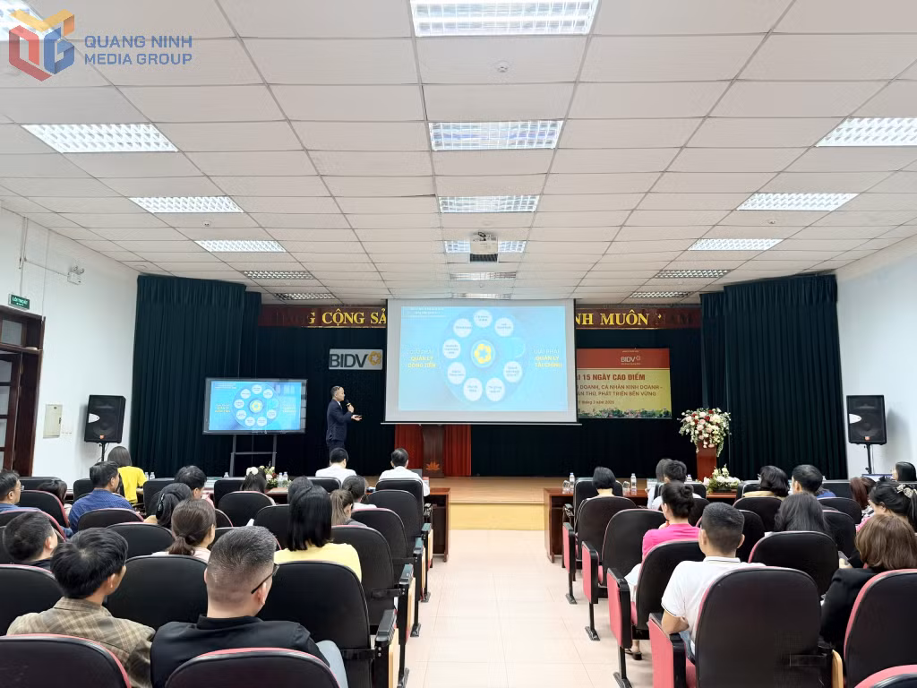 Ngân hàng BIDV Quảng Ninh giới thiệu về giải pháp quản lý bán hàng MyShop Pro. 