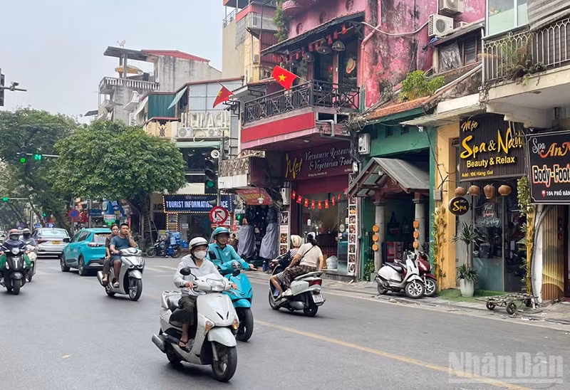 Dự báo khu vực Hà Nội sáng và đêm trời lạnh. (Ảnh minh họa: Đ.T)