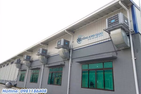 Giải pháp làm mát cho xưởng đa dạng