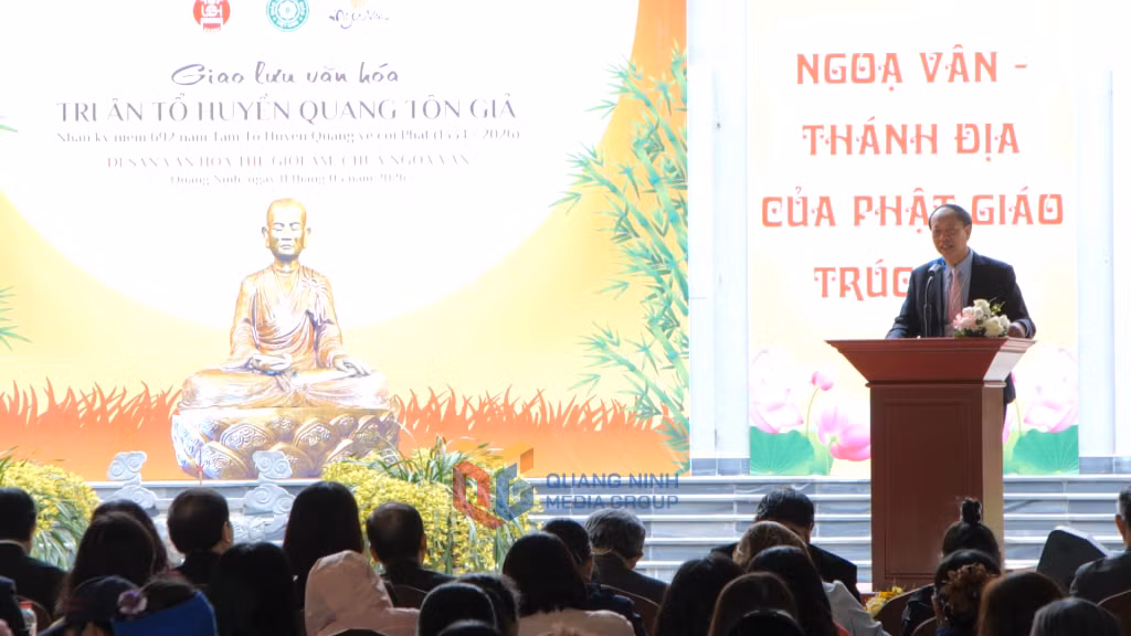 Các nhà nghiên cứu nhấn mạnh tầm quan trọng của việc bảo tồn và phát huy giá trị di sản của Thiền phái Trúc Lâm tại sự kiện