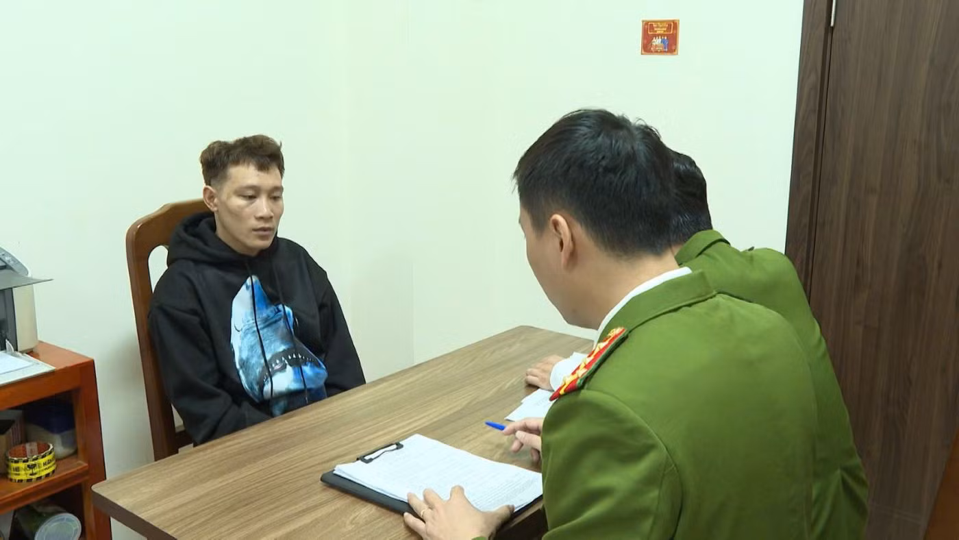 Đối tượng Lô Văn Khánh, người tung tin giả. Ảnh: Công an Thanh Hóa