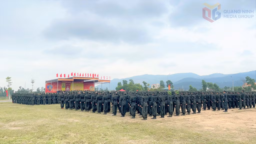 Quang cảnh buổi lễ.