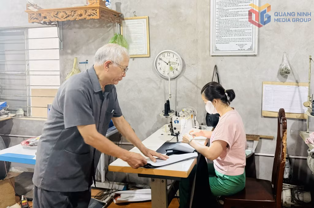 Xưởng sản xuất của HTX Đông Thành (phường Hà Lầm).