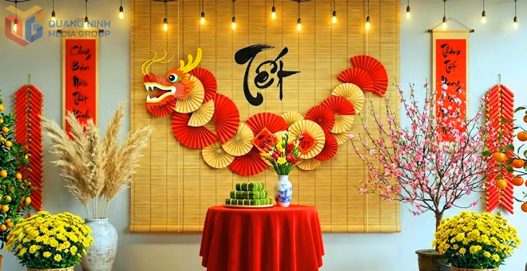 Việc trang trí sớm giúp các gia đình trẻ thưởng thức không khí Tết dài hơn và giảm áp lực những ngày giáp Tết.