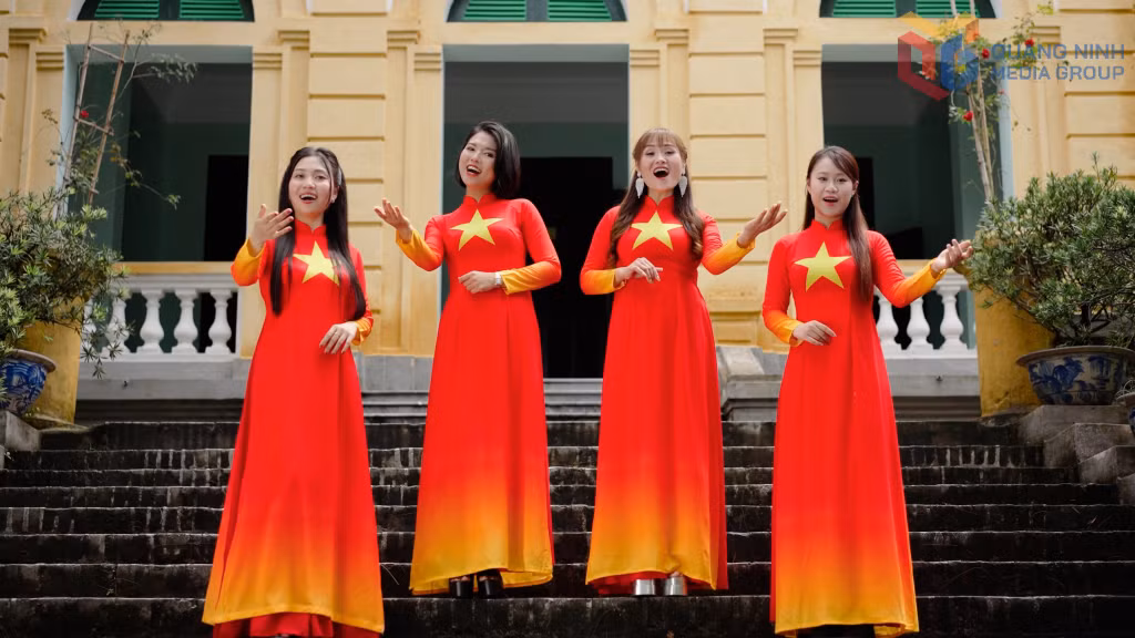 Hình ảnh trích từ MV ca khúc “Quốc hội Việt Nam - Vì đất nước hùng cường” của nhạc sĩ Lê Đăng Vệ.