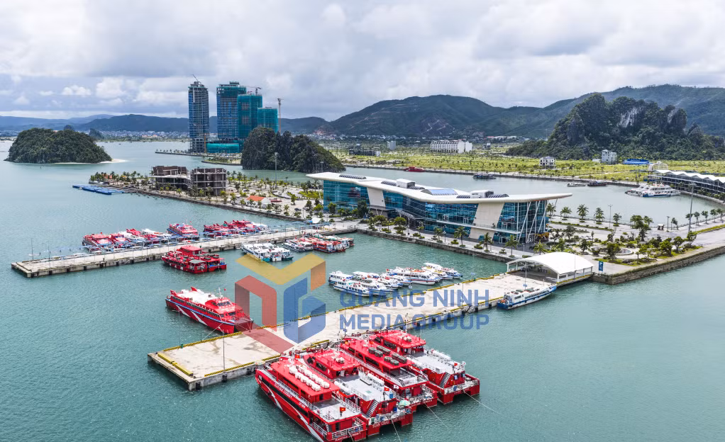 Bến cảng cao cấp Ao Tiên (1-2026). Ảnh: Đỗ Giang