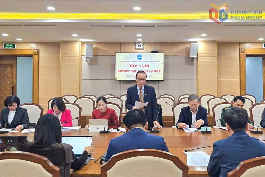 Đại biểu thảo luận phương hướng, nhiệm vụ năm 2026 của Liên hiệp các tổ chức hữu nghị tỉnh.